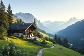 maison isolée en suisse