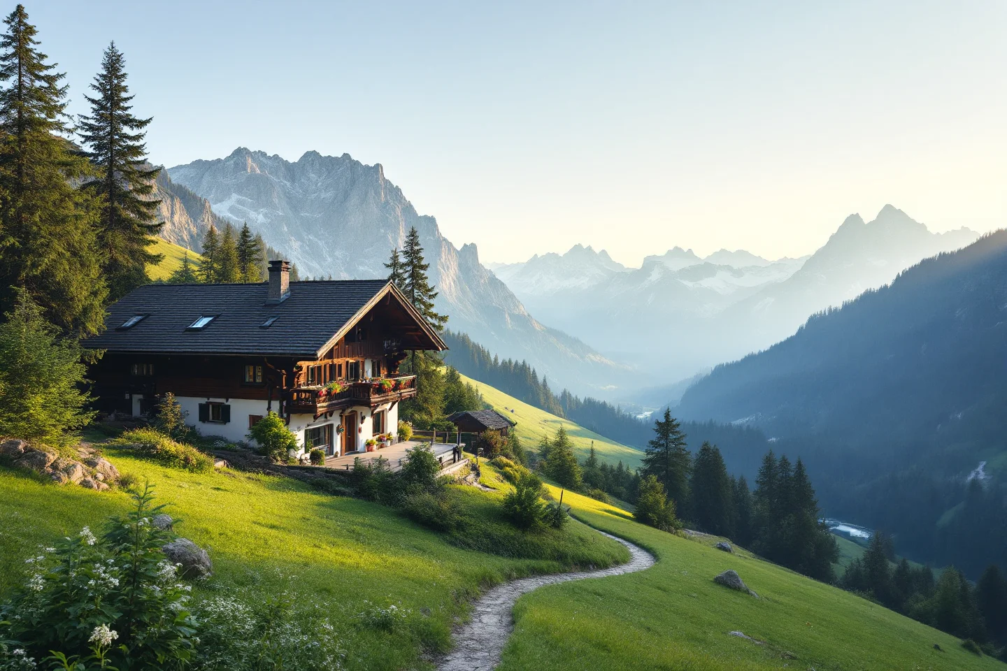 maison isolée en suisse